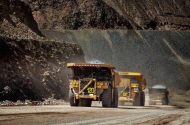 Haul trucks mining
