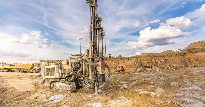 Drill mining