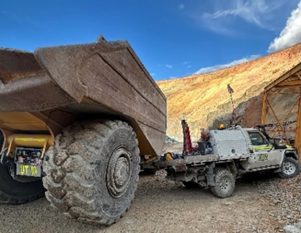 vehicle mine