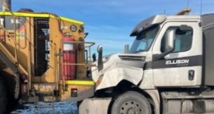 Mine collision